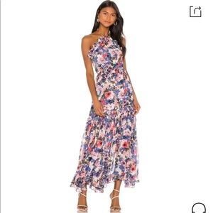 MISA Los Angeles Dallin Dress Tye Die Floral